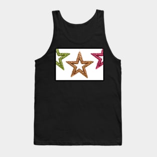 Three christmas stars Tank Top